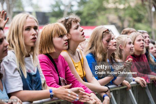 Atmospher during Rex Orange County at the Northside Festival on June 9, 2018 in Aarhus, Denmark.