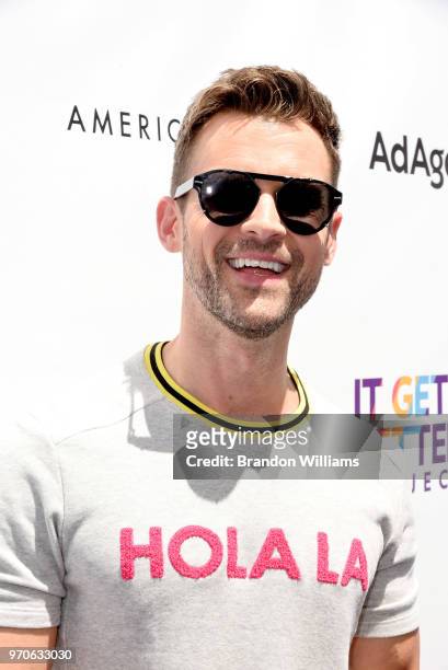 Personality Brad Goreski hosts the 3rd Annual 'It Gets Better: A Poolside Pride Celebration' at The Standard Hollywood on June 9, 2018 in West...