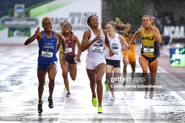 Aggies Races Sammy Watson of the Texas A&M Aggies races to a first place finish in ...