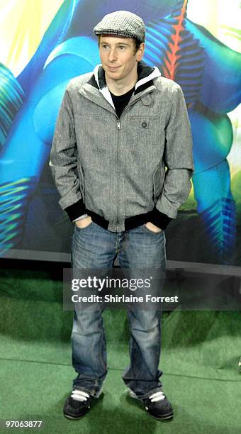 Gerard Kearns attends a green carpet photocall for Cirque du Soleil's 'Varekai' at The White Grand Chapiteau at The Trafford Centre on February 25,...