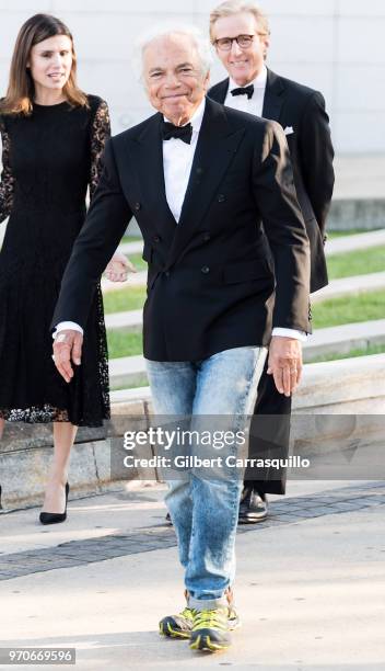 Fashion designer Ralph Lauren is seen arriving to the 2018 CFDA Fashion Awards at Brooklyn Museum on June 4, 2018 in New York City.