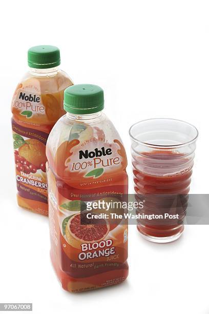Washington Post Studio DATE: June 12, 2008 PHOTO: Julia Ewan/TWP Noble Cranberry and Blood Orange .