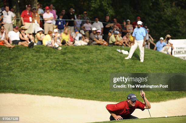 July 5, 2008 Photographer: Toni L. Sandys/TWP Neg #: 202371 Bethesda, MD Congressional Country Club hosts the third round of the AT&T National...