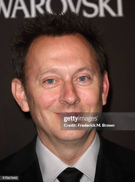 Actor Michael Emerson arrives at the 12th Annual Costume Designers Guild Awards with Presenting Sponsor Swarovski at The Beverly Hilton hotel on...