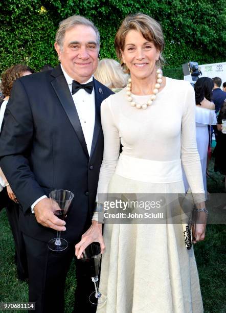 Dan Lauria and Wendy Malick attend the Environmental Media Association 1st Annual Honors Benefit Gala on June 9, 2018 in Los Angeles, California.