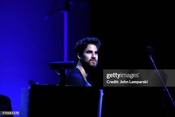 Darren Criss in concert at NJPAC on June 9, 2018 in Newark, New Jersey.