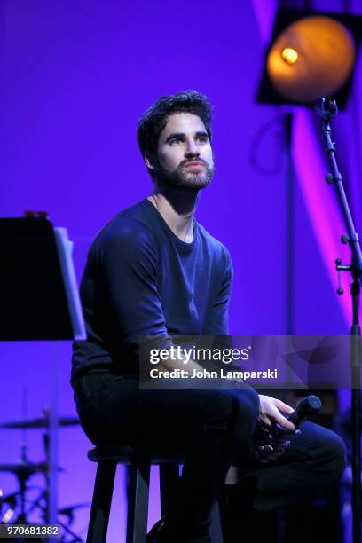 Darren Criss in concert at NJPAC on June 9, 2018 in Newark, New Jersey.