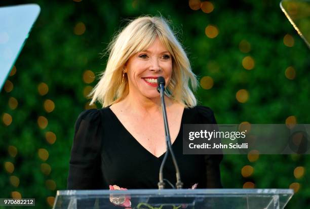 President & CEO Debbie Levin attends the Environmental Media Association 1st Annual Honors Benefit Gala on June 9, 2018 in Los Angeles, California.