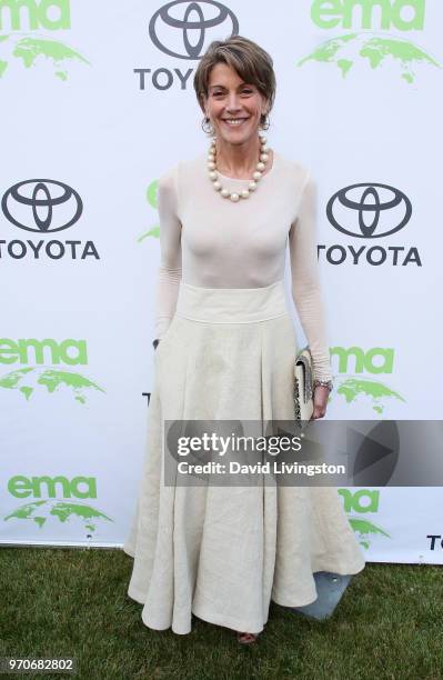 Actress Wendie Malick attends the 1st Annual Environmental Media Association Honors Benefit Gala at a private residence on June 9, 2018 in Los...