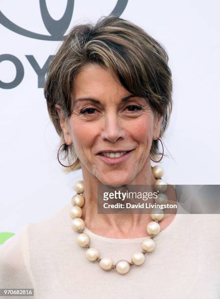 Actress Wendie Malick attends the 1st Annual Environmental Media Association Honors Benefit Gala at a private residence on June 9, 2018 in Los...