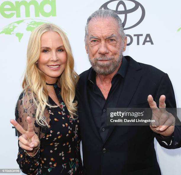 Entrepreneur John Paul DeJoria and wife Eloise Broady DeJoria attend the 1st Annual Environmental Media Association Honors Benefit Gala at a private...