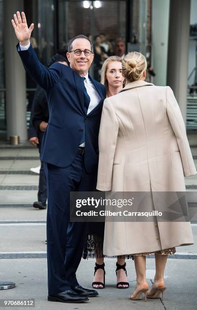 Stand-up comedian Jerry Seinfeld is seen arriving to the 2018 CFDA Fashion Awards at Brooklyn Museum on June 4, 2018 in New York City.