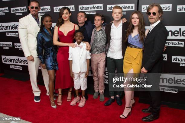 Steve Howey, Shanola Hampton, Emmy Rossum, Jeremy Allen White, Christian Isaiah, Ethan Cutkosky, Cameron Monaghan, Emma Kenney and William H. Macy...