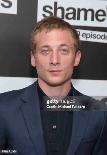 Actor Jeremy Allen White attends the celebration of the 100th episode of Showtime's "Shameless" at DREAM Hollywood on June 9, 2018 in Hollywood,...