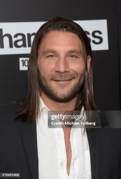 Actor Zach McGowan attends the celebration of the 100th episode of Showtime's "Shameless" at DREAM Hollywood on June 9, 2018 in Hollywood, California.