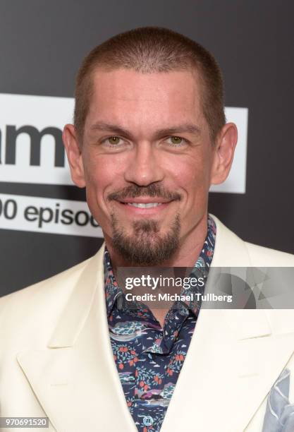 Actor Steve Howey attends the celebration of the 100th episode of Showtime's "Shameless" at DREAM Hollywood on June 9, 2018 in Hollywood, California.