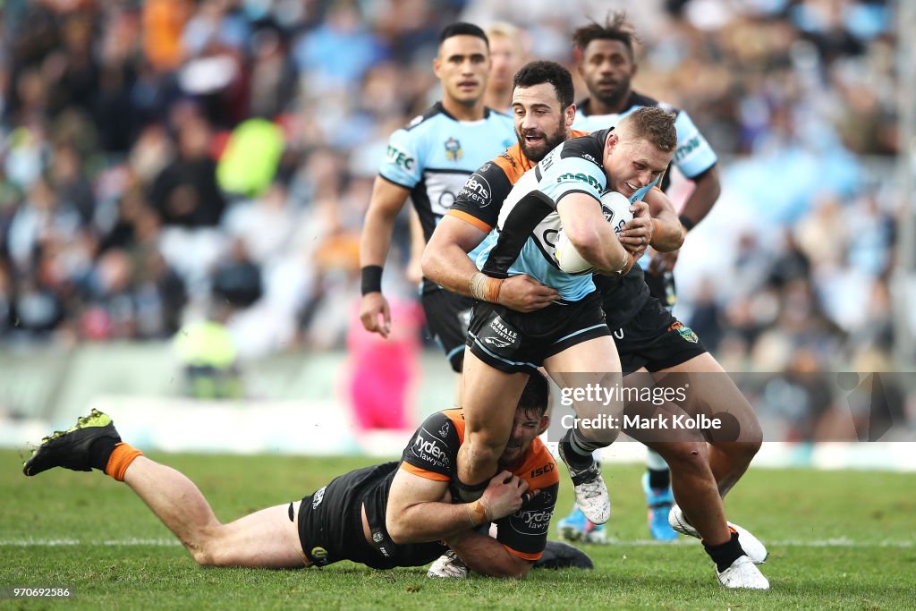 NRL Rd 14 - Sharks v Tigers