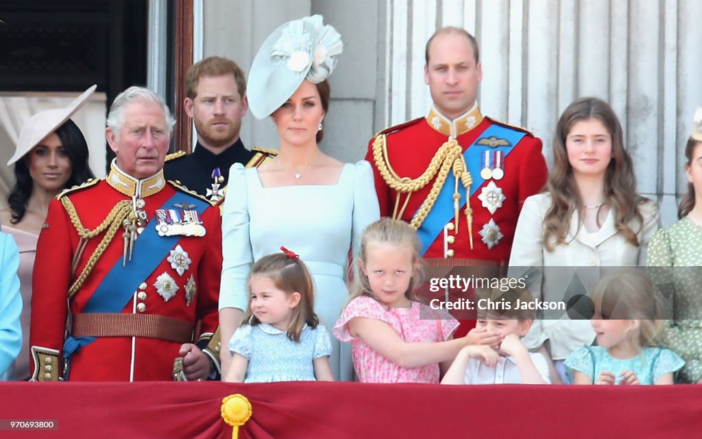 HM The Queen Attends Trooping The Colour