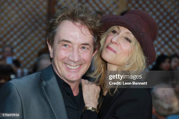 Actors Martin Short and Judith Light attend the Opening Night Celebration Of Shakespeare's "Henry IV" at West Los Angeles VA Campus/Japanese Garden...