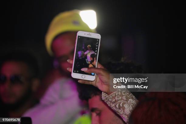 Dave East performs at the Dave East Birthday Bash at Indie June 9, 2018 in Philadelphia, Pennsylvania.