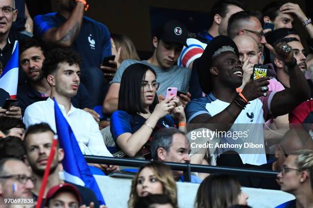 Agathe Auproux during the International Friendly match between France and United States at Groupama Stadium on June 9, 2018 in Lyon, France.