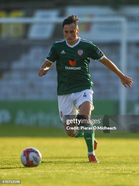 Dublin , Ireland - 8 June 2018; Aaron McEneff of Derry City during the SSE Airtricity League Premier Division match between Bohemians and Derry City...