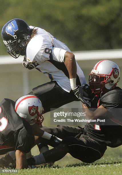 September 15,2007 Photographer: Toni L. Sandys/TWP Neg #: 194138 District Heights, MD High School football Wise at Suitland on Saturday, September...