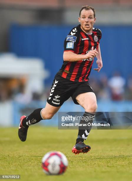 Dublin , Ireland - 8 June 2018; Derek Pender of Bohemians during the SSE Airtricity League Premier Division match between Bohemians and Derry City at...