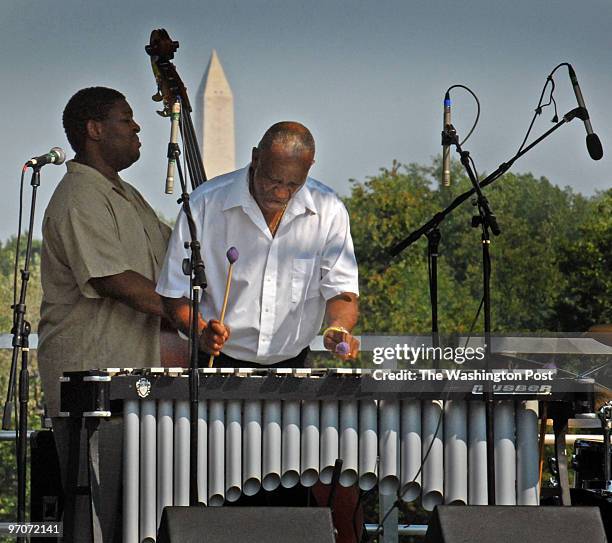 Ax-jazz assignmet no: 193927 Photographer: Gerald Martineau Rosslyn, VA Gateway park Jazz Festival ##for possible daily feature)## Bobby Hutcherson...
