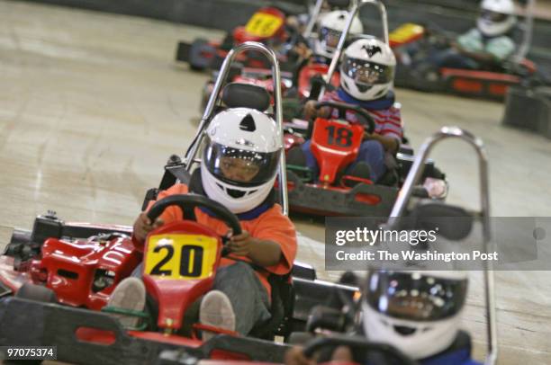 Tracy A. Woodward/The Washington Post G-Force Karts, 4245 Caroliona Ave., Richmond, VA Urban Youth Racing School Members of Urban Youth Racing...