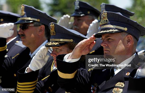 Hx-funeral22 DATE: June 22, 2007 CREDIT: Mark Gail/ TWP Fulton, Md ASSIGNMENT# :191904 EDITED: mg Baltimore County Police Department Police Chief...