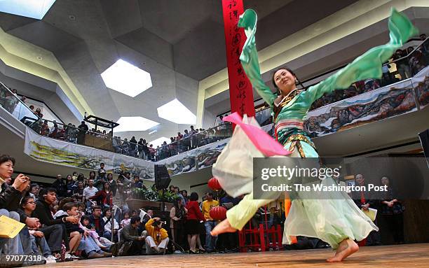 The Chinese culture and Community Service Center joins with Lakeforest Shopping Mall to put on a pageant celebrating the Chinese New Year 4706, year...