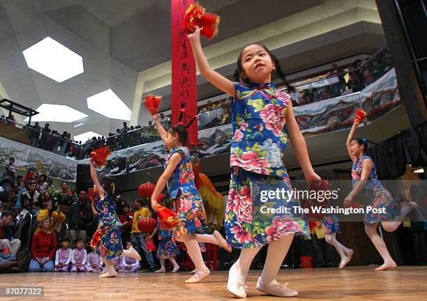 The Chinese culture and Community Service Center joins with Lakeforest Shopping Mall to put on a pageant celebrating the Chinese New Year 4706, year...