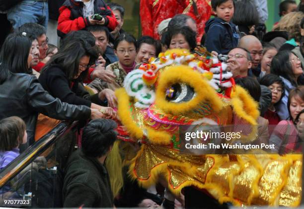 The Chinese culture and Community Service Center joins with Lakeforest Shopping Mall to put on a pageant celebrating the Chinese New Year 4706, year...