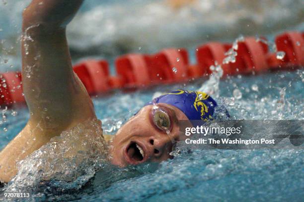 Tracy A. Woodward/The Washington Post Cub Run Rec Center, 4630 Stonecrioft Blvd, Chantilly, VA. Concorde District swimming championships. Event 16,...