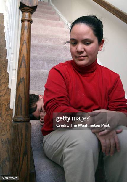 Tracy A. Woodward/The Washington Post Amaryllis Ave, Manassas, VA A Manassas mother coping with the tragic death of her husband. Donna Bland's...