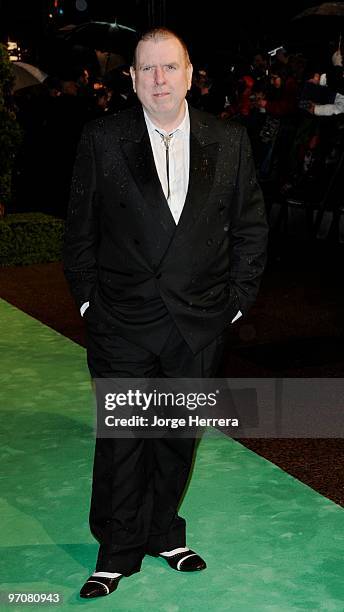 Timothy Spall arrives at the Royal World Premiere of 'Alice In Wonderland' at Odeon Leicester Square on February 25, 2010 in London, England.