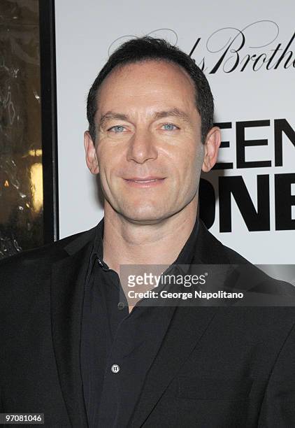 Jason Isaacs attends a screening of "Green Zone" hosted by the Cinema Society, Universal Pictures and Working Title Films at the AMC Loews Lincoln...
