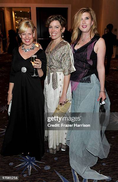 Costume designers Wendy Benbrook, Robin Prather and Rebecca Smith-Serna during the 12th Annual Costume Designers Guild Awards with Presenting Sponsor...