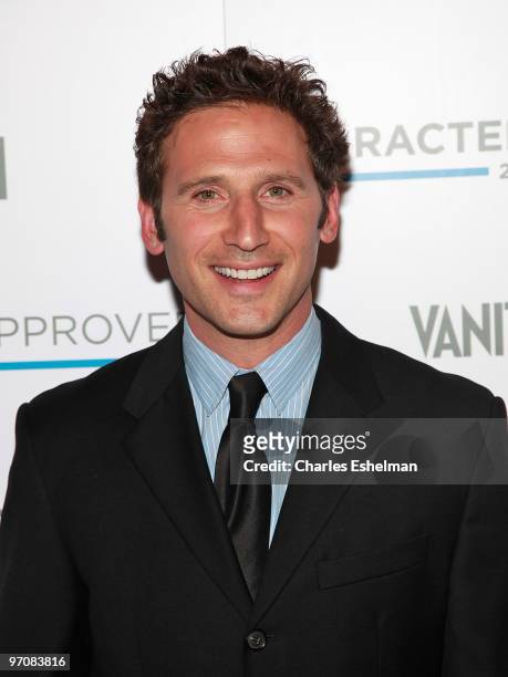 Actor Mark Feuerstein attends the 2nd Annual Character Approved Awards cocktail reception at The IAC Building on February 25, 2010 in New York City.