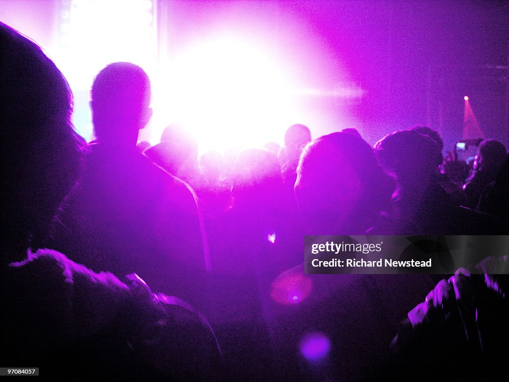 Crowd at a Rave