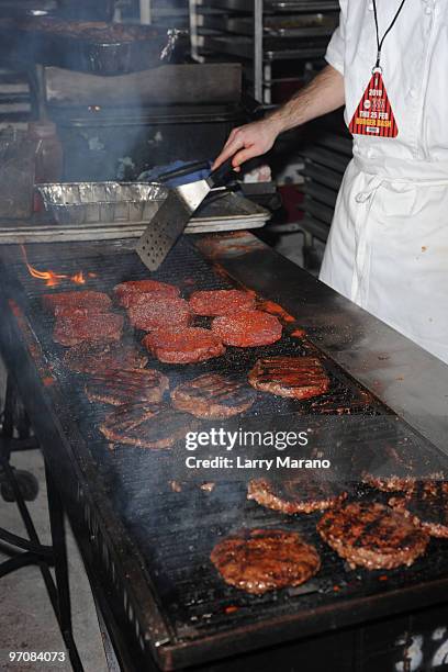 Atmosphere at Rachael Ray's Burger Bash Hosted by Amstel Light at Ritz Carlton South Beach on February 25, 2010 in Miami Beach, Florida.