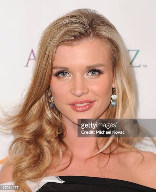 Personality Joanna Krupa arrives at the "Get Lucky For Lupus!" Fundraiser at Andaz Hotel on February 25, 2010 in West Hollywood, California.