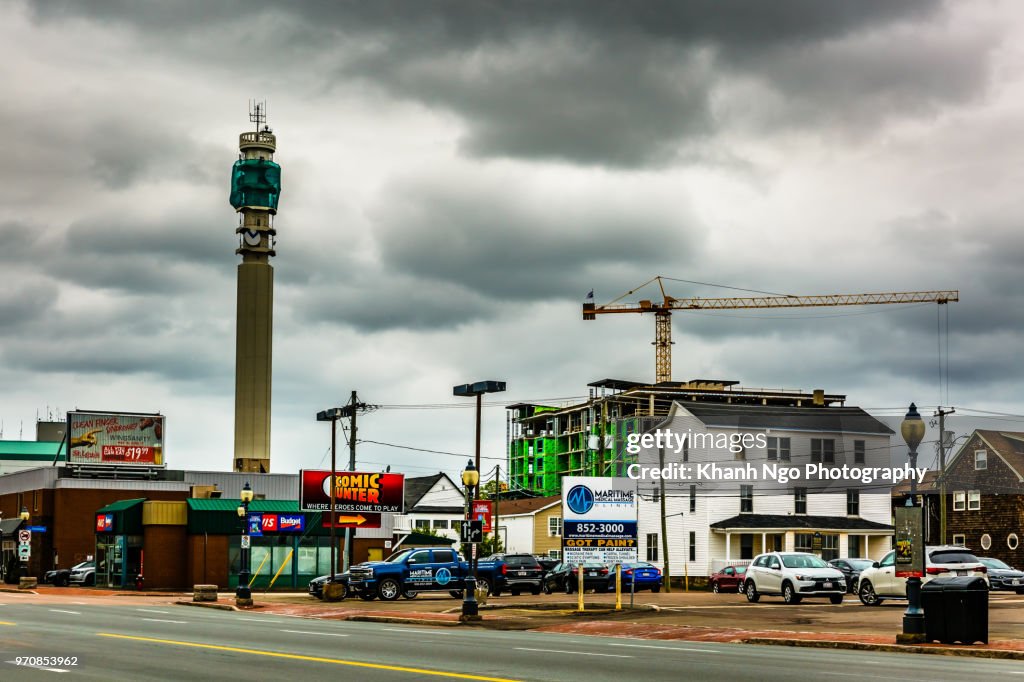 Downtown of Moncton City