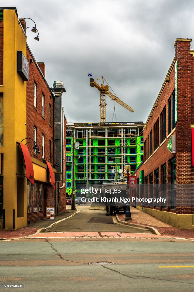 Downtown of Moncton City