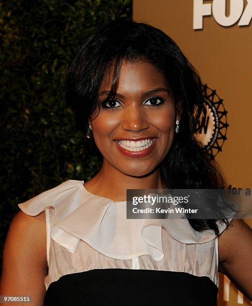 Actress Denise Boutte arrives at the 41st NAACP Image Awards Nominees Pre-Show Gala Reception at the Milk Studios on February 25, 2010 in Los...