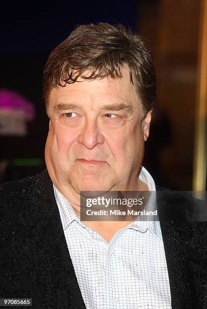 John Goodman arrives at the UK Premier of Speed Racer at the Empire Leicester Square on April 29, 2008 in London, England.