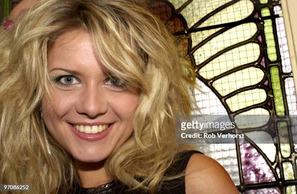 Jessica Boehrs of Novaspace poses for a portrait session on December 13th 2002 in Amsterdam, Netherlands.