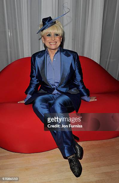 Actress Barbara Windsor attends the Tim Burton's 'Alice In Wonderland' afterparty at the Sanderson Hotel on February 25, 2010 in London, England.