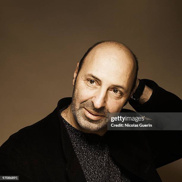 Director Cedric Klapisch poses at a portrait session for Self Assignment in Paris on January 15, 2009.